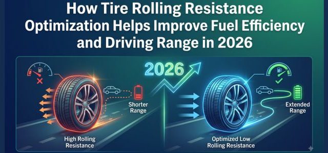 How Tire Rolling Resistance Optimization Helps Improve Fuel Efficiency and Driving Range in 2026
